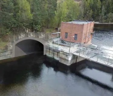 En tidlig skisse av et mulig inntak